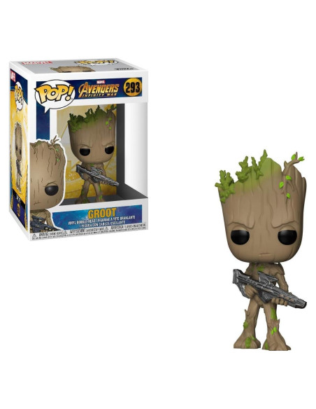 Funko POP! Marvel Teen Groot con Arma 9.53 cm Funko POP! Marvel Teen Groot con Arma 9.53 cm