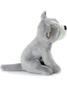 Figura de Peluche Perro Pittie Mix Rescatado DEMDACO 25 cm 2