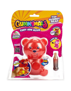 Gummymals Rojo - Mascota Interactiva Suave con 20 Sonidos 2