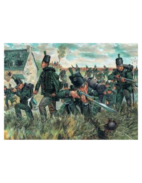 Kit de Construcción Italeri 556083 Guías Verdes Británicos 1:72