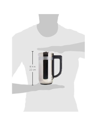 Cafetera Prensa Francesa KitchenAid KCM0512SS Acero Inoxidable