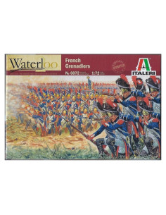 Kit de Figuras Granaderos Franceses Italeri 1:72 - 50 Piezas
