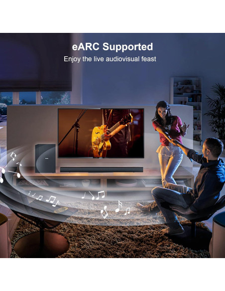 Cable HDMI 2.1 FIBBR 10M 8K 48Gbps HDR eARC Ultra HD