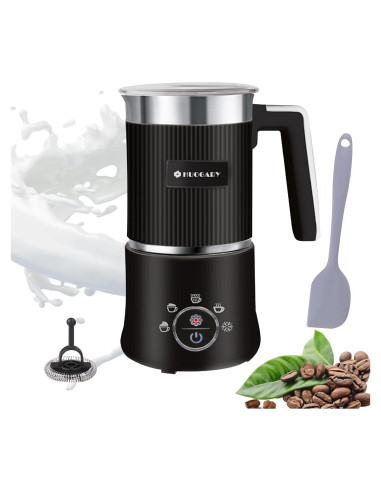 Espumador de Leche Eléctrico Huogary D02 5-en-1 350ml Negro