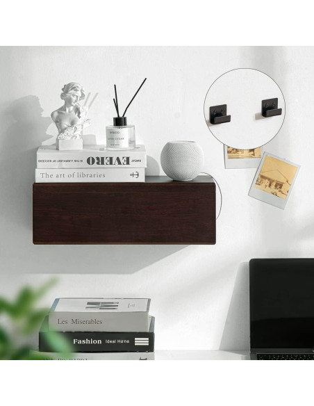 Caja Organizadora de Cables Homebliss Grande - Negro