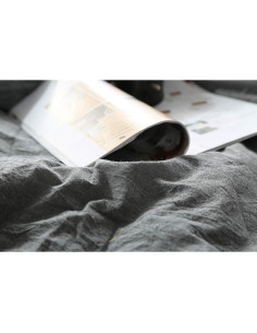 Funda de Edredón 100% Algodón F.Y.Dreams 152x203 cm Gris 2