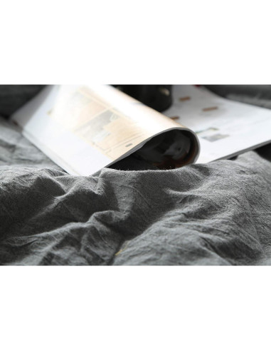 Funda de Edredón 100% Algodón F.Y.Dreams 152x203 cm Gris