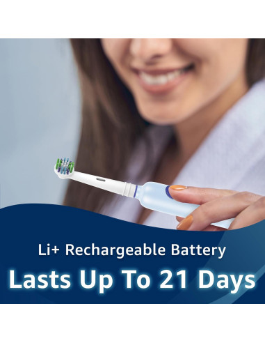 Cepillo de dientes recargable Amazon Basics Infinity Pro Power