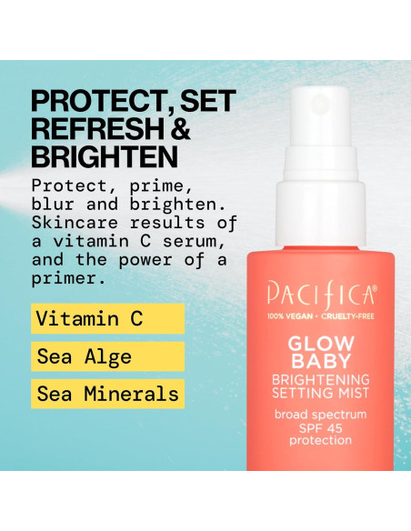 Pacifica Glow Baby Bruma Iluminadora SPF 45 - 50 ml