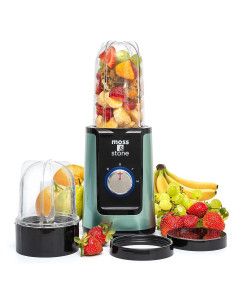 Licuadora Personal Compacta Moss & Stone 800ml Verde