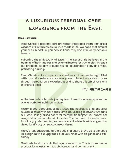 Herramienta Gua Sha Facial Rena Chris Jade Natural Verde