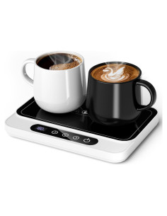 Calentador de Tazas Misby 50W con 6 Temperaturas y Apagado Automático