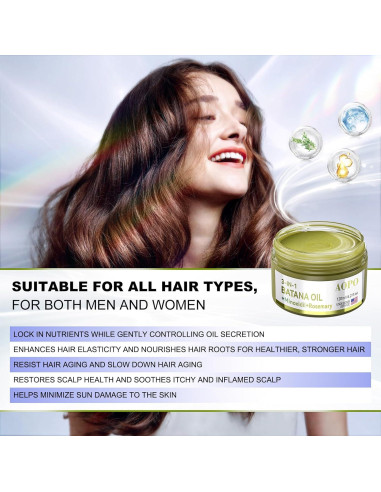 Suero Capilar 3 en 1 AOPO Aceite de Batana 120 ml