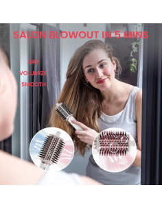 Cepillo Secador de Cabello Maxgroom 1400W Iónico 110,000 RPM 2