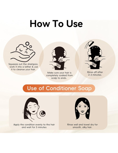 Juego de Champú y Acondicionador LABJD Aceite de Ricino 500ml