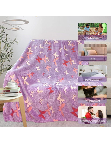 Manta de Tiro Mariposa COMFAR 127x152cm Suave y Transpirable Manta de Tiro Mariposa COMFAR 127x152cm Suave y Transpirable