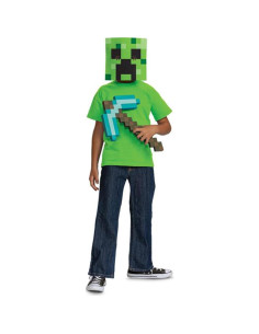 Disfraz de Pico y Máscara de Minecraft Disfraz para Niños 2
