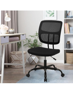 Silla de Oficina Ergonómica CLATINA Sin Brazos 2 Pack 2