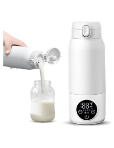 Calentador de Botellas Portátil EUBUY 500ml Inalámbrico USB-C
