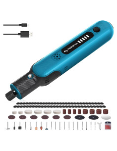 Herramienta Rotativa Inalámbrica Tilswall 8V con 105 Accesorios