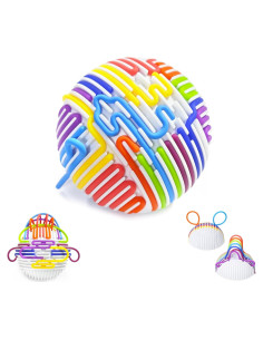 Bola Sensorial Táctil AUSOWELL para Niños y Adultos - 24 Cuerdas