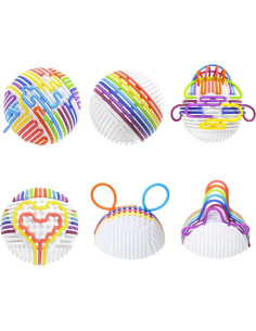 Bola Sensorial Táctil AUSOWELL para Niños y Adultos - 24 Cuerdas 2