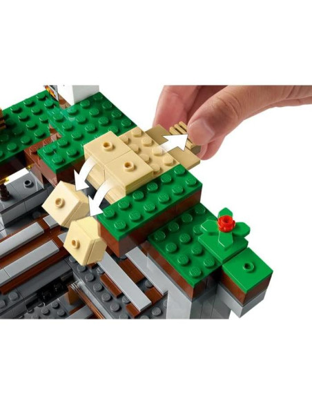 LEGO Minecraft La Primera Aventura 21169, Juguete de Construcción 3 Niveles LEGO Minecraft La Primera Aventura 21169, Juguete de Construcción 3 Niveles