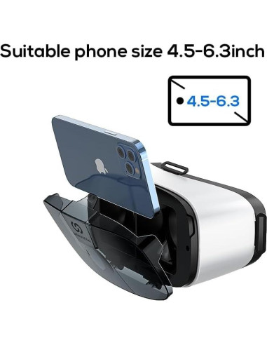 Auriculares VR 3D UMEEUTOO para Smartphone 4.5-6.3"