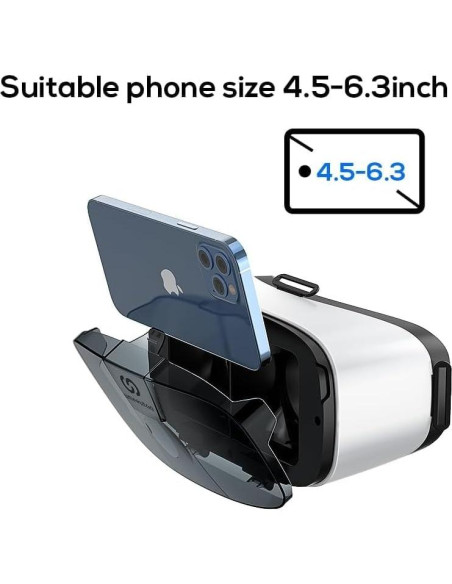 Auriculares VR 3D UMEEUTOO para Smartphone 4.5-6.3"