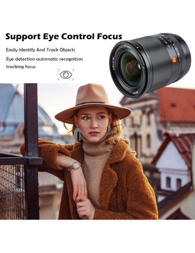 Lente Viltrox AF 13mm F1.4 para Cámaras Fuji APS-C