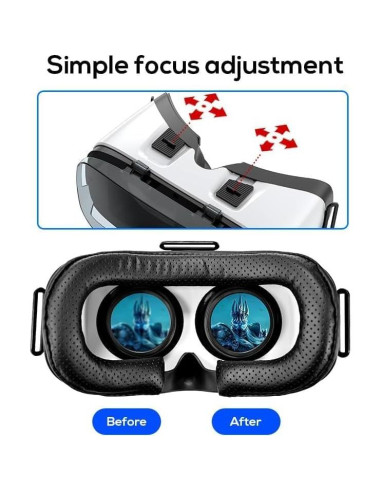Auriculares VR 3D UMEEUTOO para Smartphone 4.5-6.3"