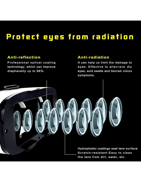 Auriculares VR 3D UMEEUTOO para Smartphone 4.5-6.3"