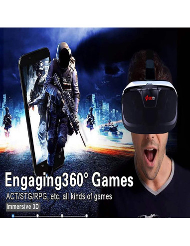 Auriculares VR 3D UMEEUTOO para Smartphone 4.5-6.3"