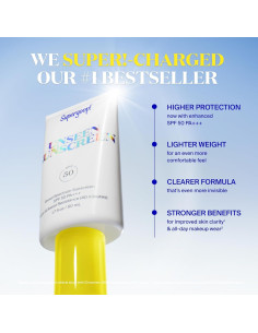 Protector Solar Invisible SPF 50 Supergoop! + Loción PLAY SPF 50 2