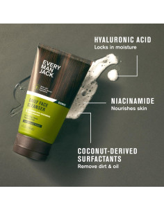 Conjunto de Cuidado Facial Every Man Jack - Hidratación y Limpieza 2