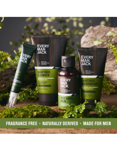 Conjunto de Cuidado Facial Every Man Jack - Hidratación y Limpieza