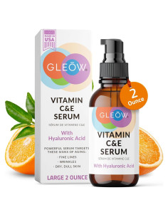 Suero Facial GLEOW Vitamina C y Ácido Hialurónico 56.7ml