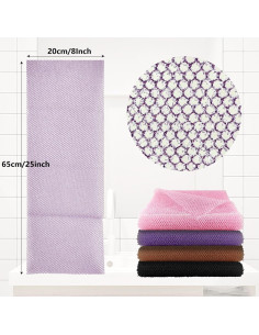 Paquete de 2 Esponjas de Red Africana QIANCAIWANG 63.5x20.3cm 2