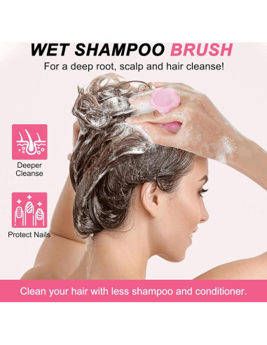 Aceite de Romero Bieyoc 60ml para Crecimiento del Cabello con Cepillo