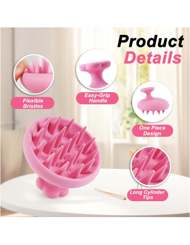 Aceite de Romero Bieyoc 60ml para Crecimiento del Cabello con Cepillo