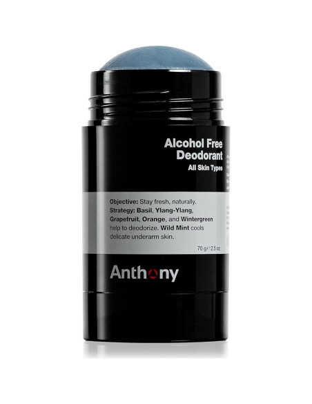 Desodorante Anthony Sin Alcohol para Hombres 74 ml - Gel Frío