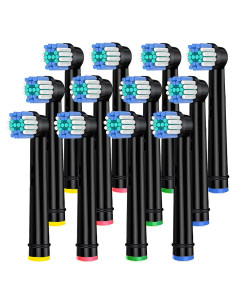 Cabezas de Repuesto Oral B Braun - Paquete 12 Suaves 3D White