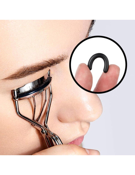 48 Almohadillas de Silicona para Rizador de Pestañas Shiseido