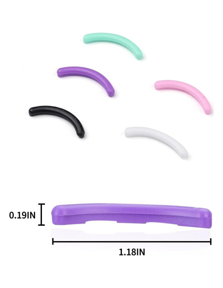 48 Almohadillas de Silicona para Rizador de Pestañas Shiseido