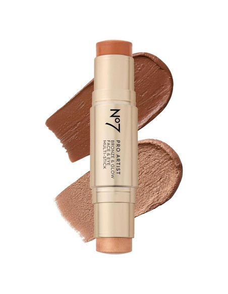 Stick Bronceador e Iluminador No7 - Doble Extremo 10g