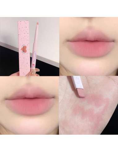 Conjunto de 5 Lápices de Labios Mate Petansy - Hidratantes y Larga Duración