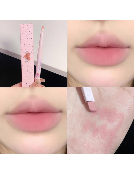 Conjunto de 5 Lápices de Labios Mate Petansy - Hidratantes y Larga Duración