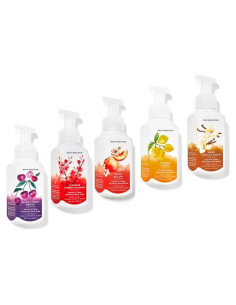 Set de 5 Jabones de Manos Espumosos Bath and Body Works 226g