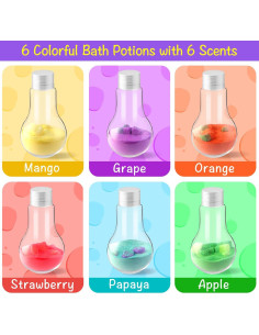 Pociones de Baño para Niños Weijing Trade - 6 Bombas Efervescentes 2