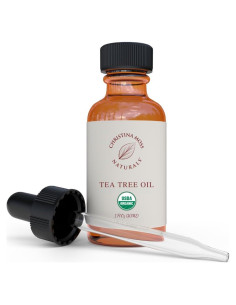 Aceite de Árbol de Té Orgánico Christina Moss 30ml Puro y Multiusos